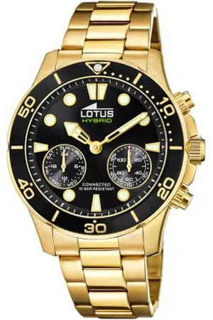 Lotus Herren Smartwatch Hybrid Connected Edelstahl , Durchmesser: 44,5mm, Wasserdichtigkeit: 10 Bar, 18802/2