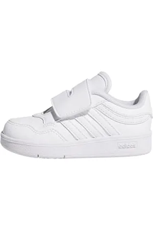 adidas Unisex Baby Hoops 4.0 Shoes Schuhe, FTWR White/FTWR White/FTWR White, 25 EU