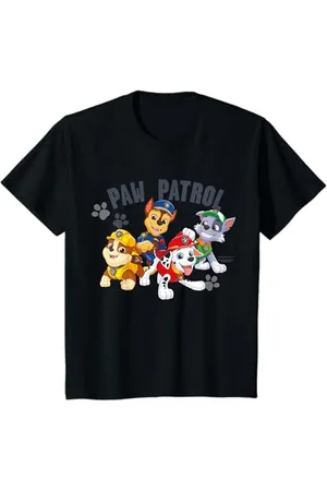 Paw Patrol Kinder - Chase Marshall Rubble Rocky T-Shirt