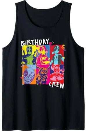 Marvel Deadpool Corps Birthday Crew Matching Birthday Party Tank Top