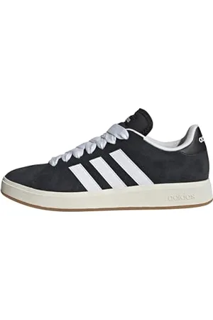 adidas Herren Grand Court Base 00S Schuhe, Cblack/Ftwwht/Gum10, 40 EU