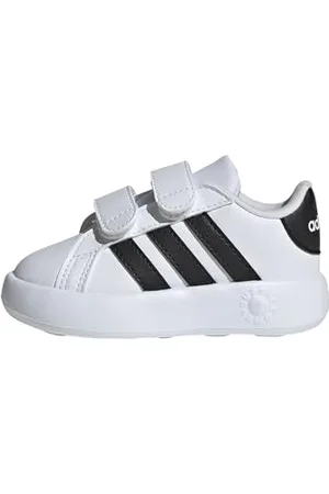 adidas Grand Court 2.0 Shoes Kids Tennisschuhe, Cloud White/Core Black/Cloud White, 27 EU