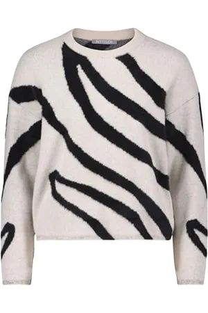 Betty & Co Damen Strickpullover mit Jacquard ,36