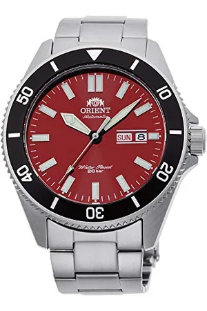 Orient Herren Analog Automatik Uhr mit Edelstahl Armband RA-AA0915R19B