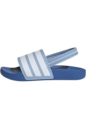 adidas Adilette ESTRAP Slides Children RUTSCHEN, Clear Sky/Cloud White/Bright Royal, 28 EU