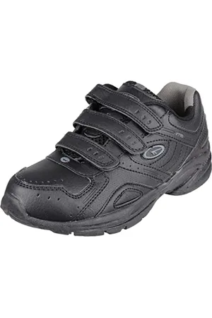 Hi-Tec Unisex-Kinder Xt115 Ez Jnr Hallenschuhe, Schwarz (Black/Charcoal)