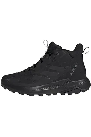 adidas Terrex Anylander Mid RAIN.RDY Hiking Shoes Wanderschuhe, Core Black/Core Black/Grey Four, 40 EU