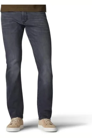 Lee Herren Extreme Motion Slim Straight Jeans, , 40W / 32L
