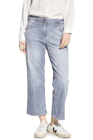 CECIL Damen B377184 7/8 Culotte Jeans, , 34W / 26L