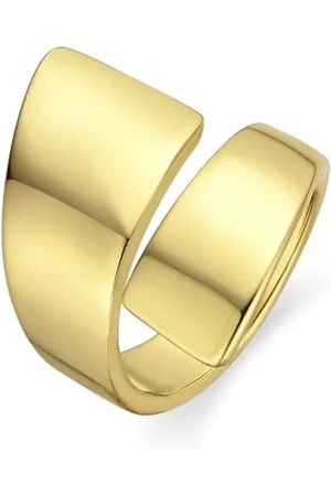 Luxenter Ring mit 18-karätigem Gold-Finish, Metall, Kein Edelstein
