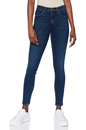 Wrangler Damen High Rise Skinny Jeans, , 27W / 34L