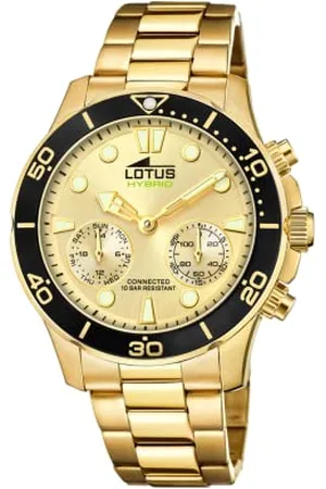 Lotus Herren Smartwatch Hybrid Connected Edelstahl , Durchmesser: 44,5mm, Wasserdichtigkeit: 10 Bar, 18802/1