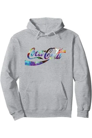 Coca-Cola Buntes Gradient Mist Logo Pullover Hoodie