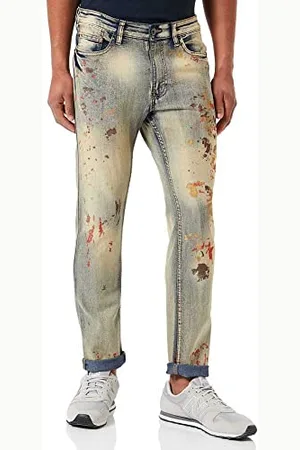 Southpole Herren Stretch Signature Denim Hose, , 30/32