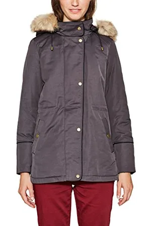 ESPRIT Damen 097CC1G024 Mantel, , XS