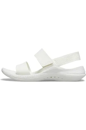 Crocs Unisex LiteRide 360 Sandal W Clog, Almost White, 2 UK