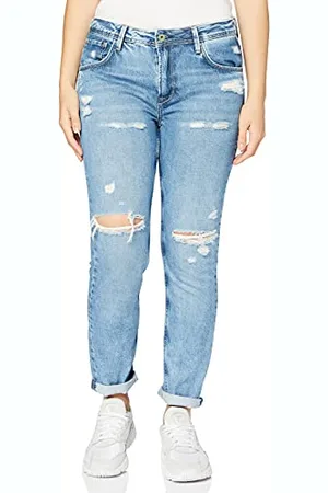 Pepe Jeans Damen violett Jeans, 000 Denim A, W30