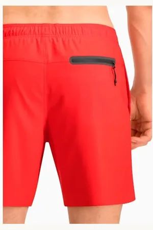 PUMA Herren Mittellange Badehose Â€“ Sichtbarer Kordelzug Badebekleidung, , L EU