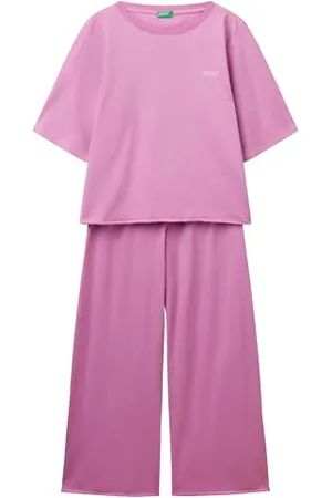 Benetton Damen Pig(Maglia+Pant) 35vb3p03p Pyjamaset, , S