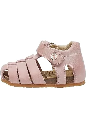 Falcotto ALBY-Halboffene Ledersandale-Rosa Rosa 26