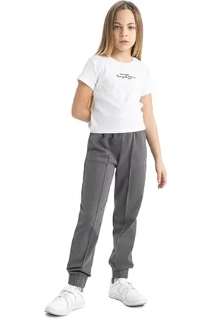 DeFacto Mädchen Sporthose - Bequeme Jogginghose und Trainingshose für aktive Kinder - Sporthosen für Mädchen