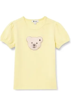 Steiff T-Shirt Kurzarm EU Größe 116 , Kurzarm Shirt, Sommer Shirt für Kinder, Babyoberteil, ideales Basic Shirt, bequem und weich, waschmaschinenfest