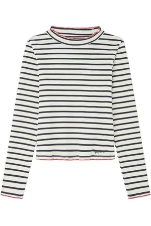 Pepe Jeans Mädchen Tallulah T-Shirt, Weiß (Mousse White), 16 Jahre