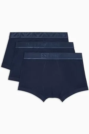 Emporio Armani Herren 3-Pack Trunk Badehose, , M