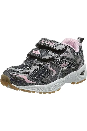 LICO Bob V Mädchen Hallenturnschuh, silber/rosa, 38 EU