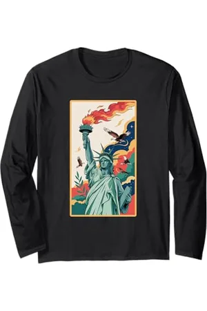 American Needle Lady Liberty America Langarmshirt