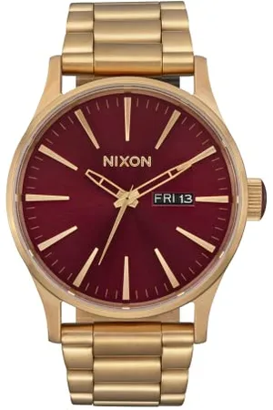 Nixon Unisex Analog Japanisches Quarzwerk Uhr mit Edelstahl Armband A356-5094-00