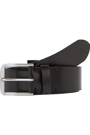 Calvin Klein Jeans Herren Gürtel 3,5 cm Ledergürtel, , 105
