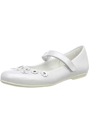 Däumling Hillery Ballerinas, Weiß (Perlato Weiss 71), 38 EU