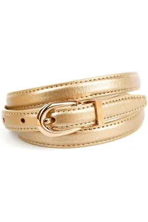 Anthoni Crown Damen Ledergürtel in 15mm breit GO43STG Gürtel, 95