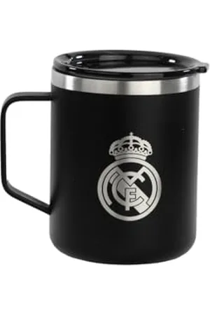 Safta KINETICO SPAIN S.L.U. Real Madrid 2. Team 24/25 Thermobecher, Edelstahl, doppelte Isolierung, 12 Stunden Heißgetränk und 24 Stunden Kaltgetränke, 350 ml, 8,4 x 10,7 cm, , M, Casual
