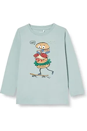 NAME IT Baby Boys NMMKARLON LS TOP Box Langarmshirt, , 86