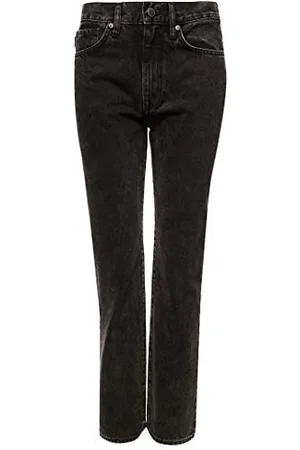 Superdry Damen High Rise Straight Jeans, , 32W / 28L