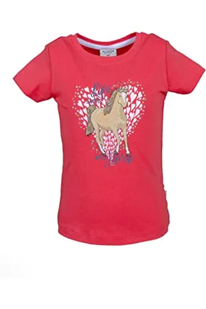 Salt & Pepper Mädchen Pferde-Applikation T-Shirt, , 116/122