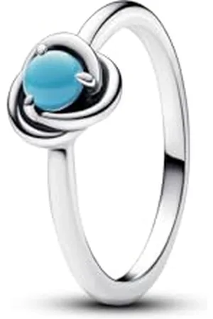 PANDORA Ring 192993C12-56 Eternity Kreis blau