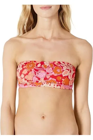 Amazon Damen Bandeau-Schwimmoberteil, , 46
