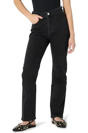 THE DROP Janine Slim Straight Leg Jeans, , 56