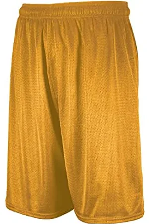 Russell Athletic Herren Russell Dri-Power Mesh ShortsGold Medium Shorts
