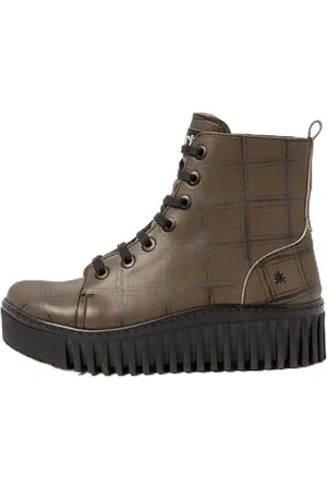 Art Damen 1513 Brighton Oxford-Stiefel, Khaki Tan, 39 EU