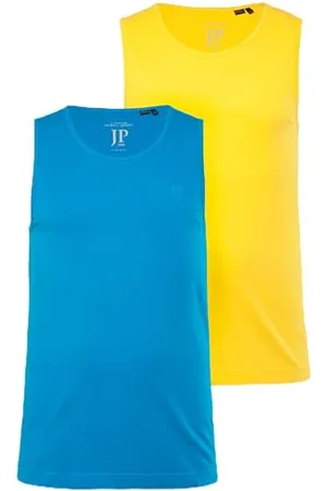 JP 1880 Herren Tank Top, 2er-Pack, Ärmellos, Bis 8 XL T-Shirt, , 4XL