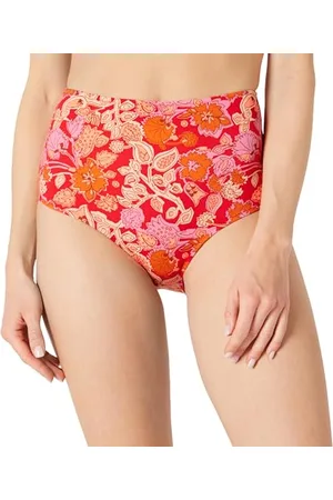 Amazon Damen Badehose mit hoher Taille (erhältlich in Übergröße), , 44