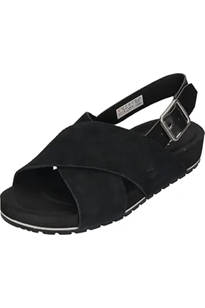 Timberland Damen Malibu Waves Basic Sandal, Schwarz, 42 EU