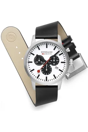 Mondaine Herren Analog Quarz Uhr mit Kunststoff Armband MSD.41410.LBV