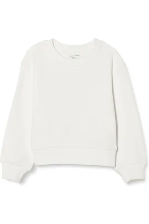 Amazon Jungen Sweatshirt mit Rundhalsausschnitt und lockerer Passform, , 3 Jahre