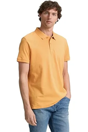 TOM TAILOR Herren 1031006 Poloshirt, 37103-Peachy Orange, XL