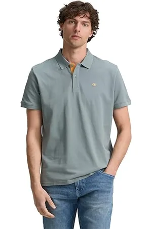 TOM TAILOR Herren 1031006 Poloshirt, 31090-Trooper Green, M
